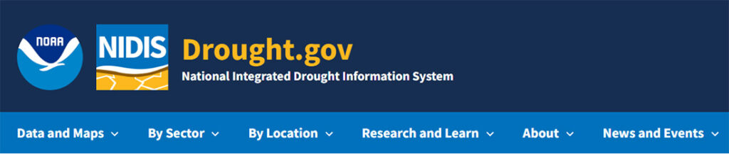 NOAA Drought Information